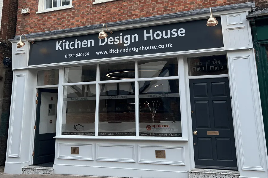 Kitchen design house kitchen showroom in Rochester - shop front