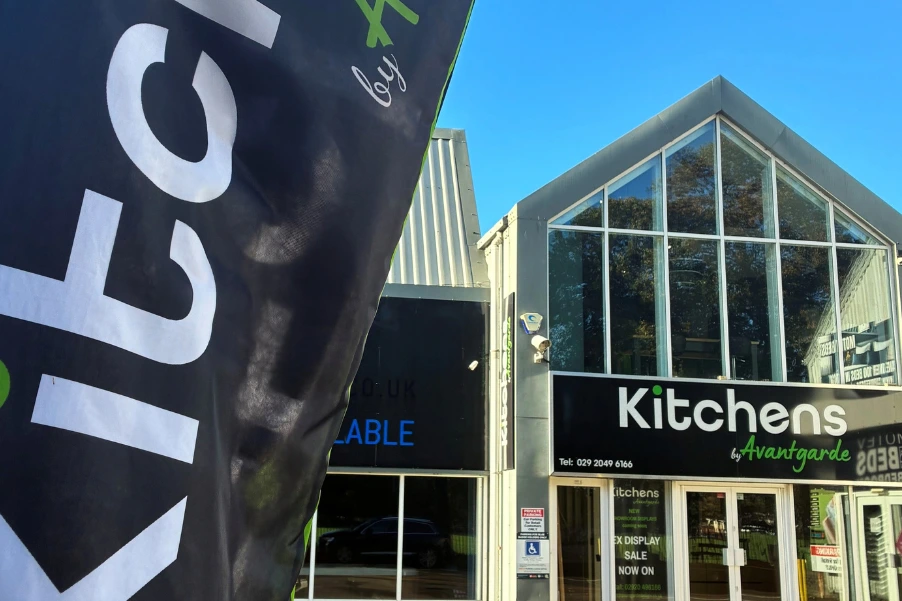 Kitchens by AvantGade kitchen showroom in Cardiff
