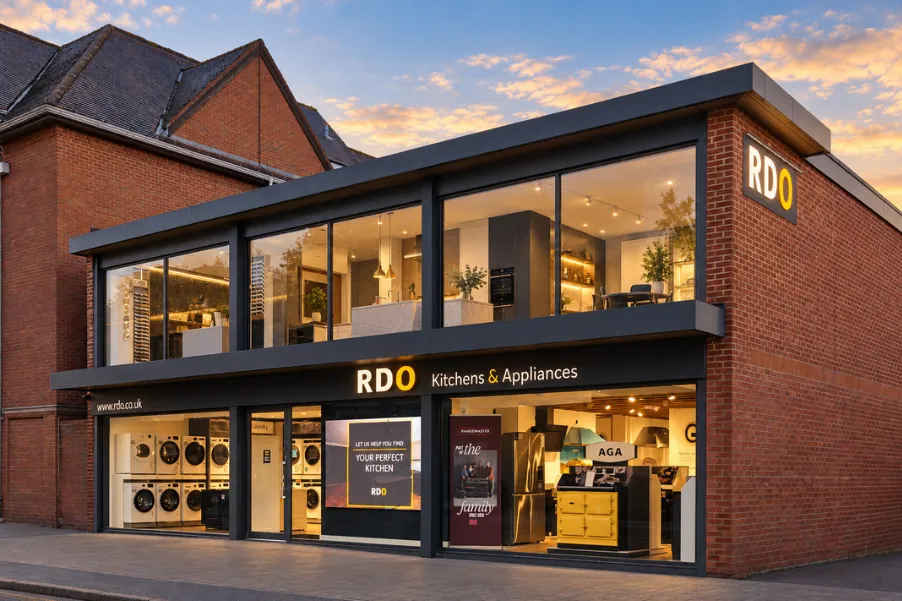 RDO kitchen showroom in Reigate exterior